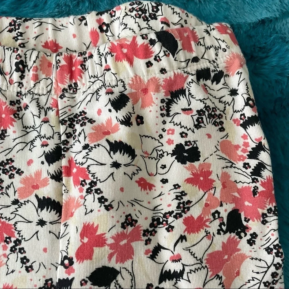 Baby Gap Toddler Girl Floral Print Pants Size 18-24 Months